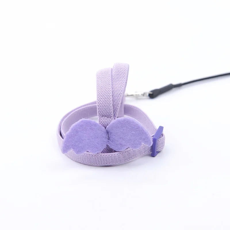 Adjustable Parrot Bird Harness and Leash Set - Anti-Bite Training Harness for Outdoor Flying