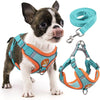 Step-In Dog Harness - Reflective Vest with Leash Set