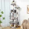 Large Cat Tree Tower - Sisal Scratching Posts with Hammock