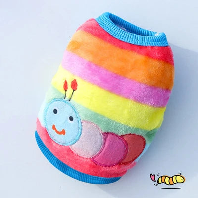 Fleece Pet Vest - Warm Winter Coat for Small Pets