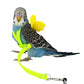 Adjustable Parrot Bird Harness and Leash Set - Anti-Bite Training Harness for Outdoor Flying