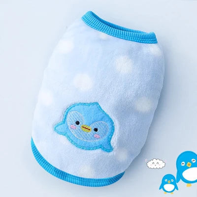 Fleece Pet Vest - Warm Winter Coat for Small Pets