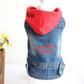 Denim Cat Vest - Casual Jeans Jacket for Pets