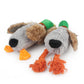 Plush Duck Squeak Toy - Chew Rope for Tooth Cleaning