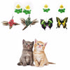 Electric Rotating Cat Toy - 360 Butterfly Bird Teaser