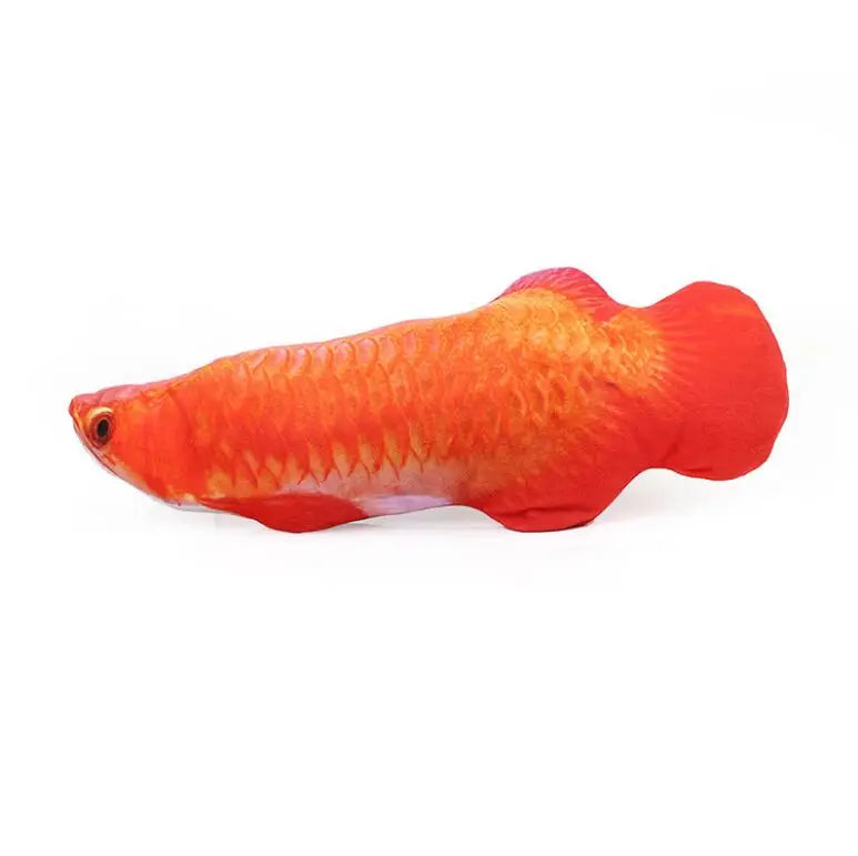 Catnip Fish Toy - Plush Stuffed Chew Toy Set