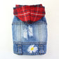 Denim Cat Vest - Casual Jeans Jacket for Pets