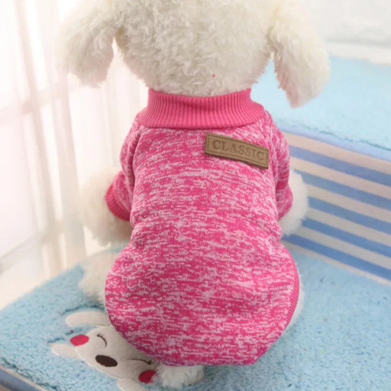 Winter Dog Sweater - Warm Jacket for Small Dogs and Cats