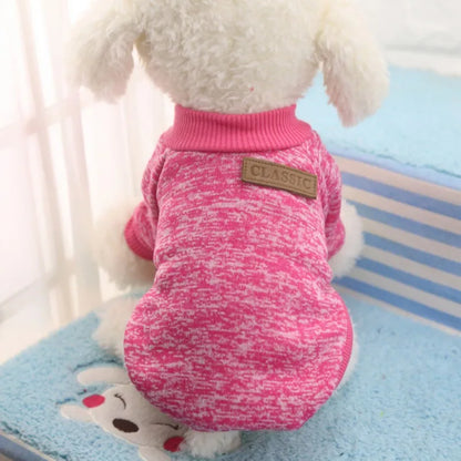 Winter Dog Sweater - Warm Jacket for Small Dogs and Cats
