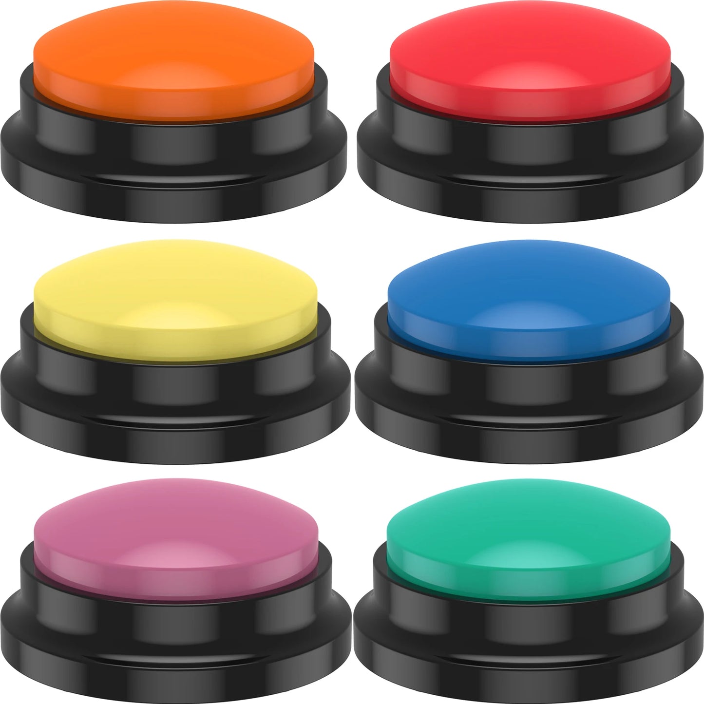 Recordable Pet Training Buttons - Interactive Talking Buzzers