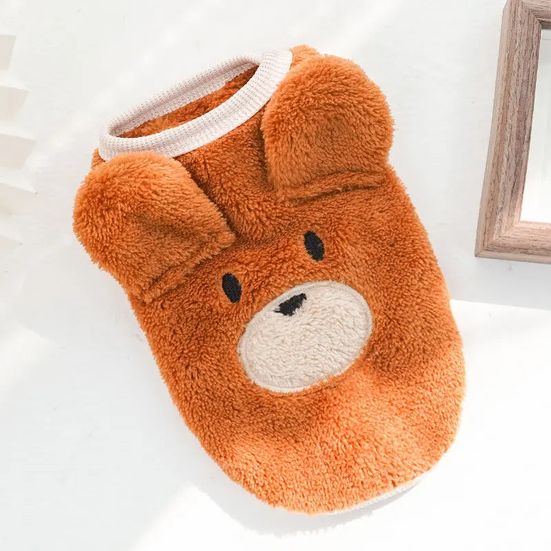 Fleece Pet Vest - Warm Winter Coat for Small Pets