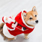 Santa Claus Christmas Pet Costume - Warm Holiday Outfit