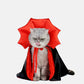 Vampire Cloak Halloween Costume - Cute Cosplay for Pets