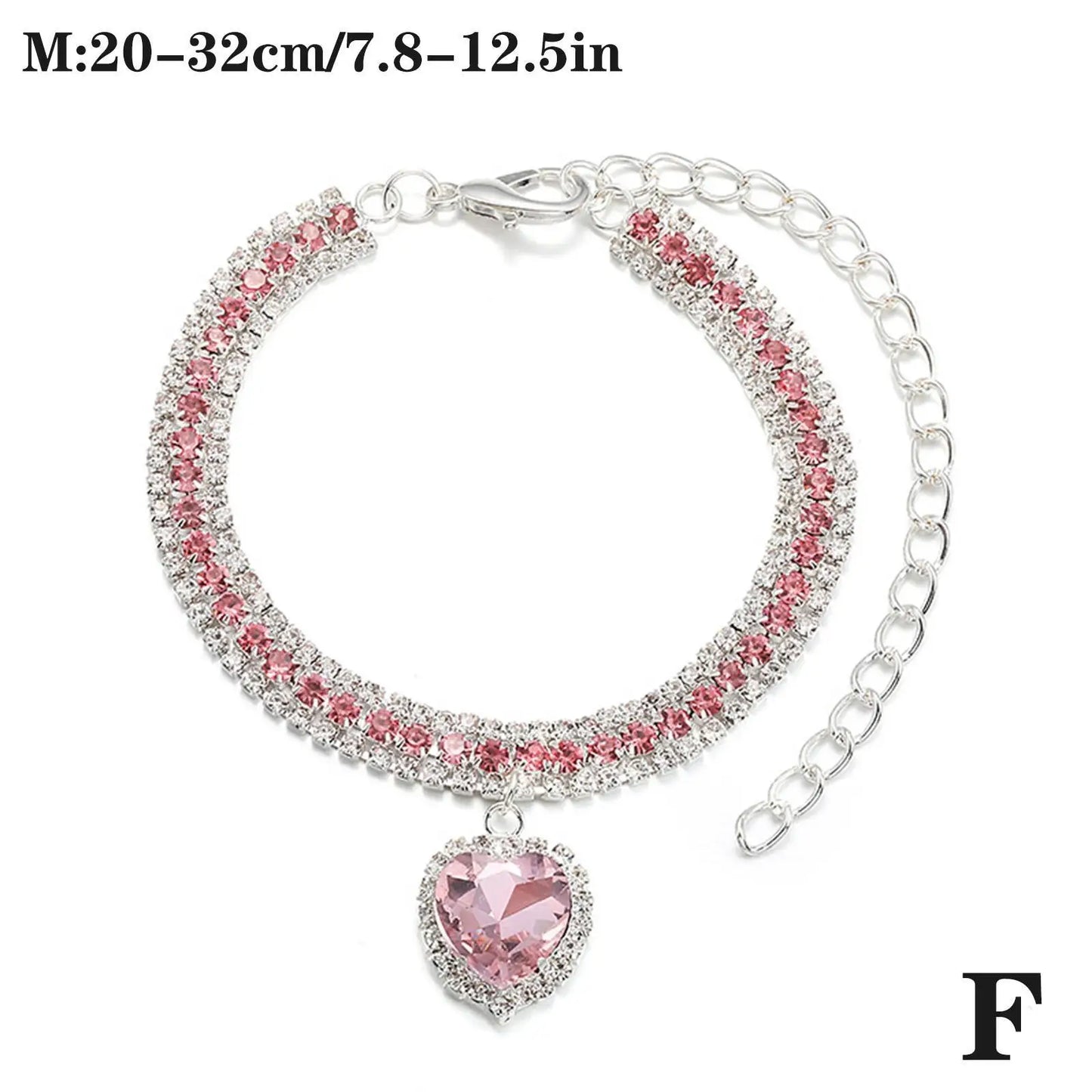Rhinestone Diamond Collar - Crystal Bling Necklace