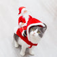 Santa Claus Christmas Pet Costume - Warm Holiday Outfit
