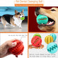 Interactive Rubber Ball - Treat Feeder and Tooth Cleaner