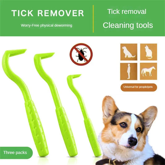 Tick Removal Tool - Flea and Mite Extractor Tweezers