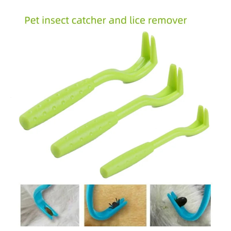 Tick Removal Tool - Flea and Mite Extractor Tweezers
