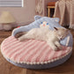 HOOPET Winter Cat Bed - Removable Cushion Mat