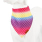 Adjustable Dog Bandana Collar - Scarf Handkerchief Set
