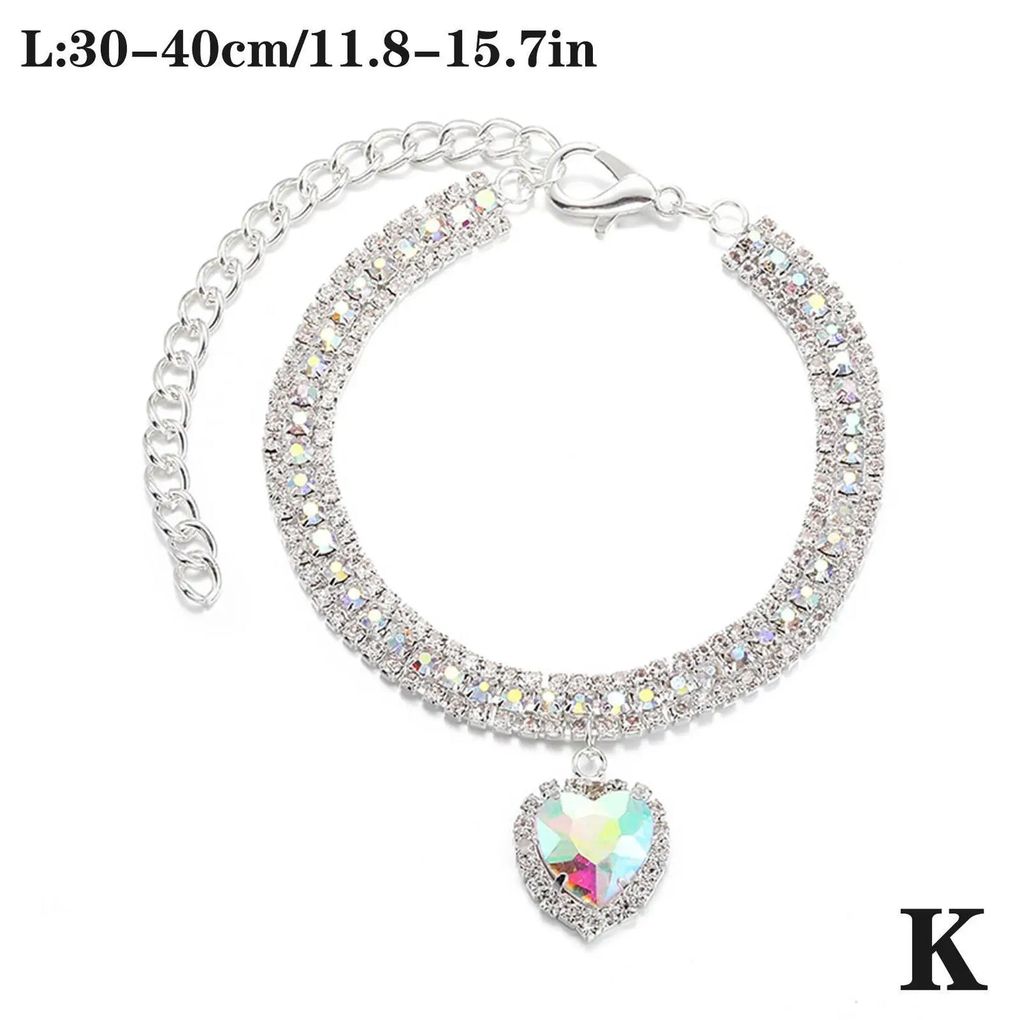 Rhinestone Diamond Collar - Crystal Bling Necklace