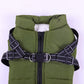 Waterproof Dog Jacket - Fleece Coat with Built-in Harness