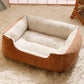 Plush Cat Bed - Soft Cushion Basket for Pets