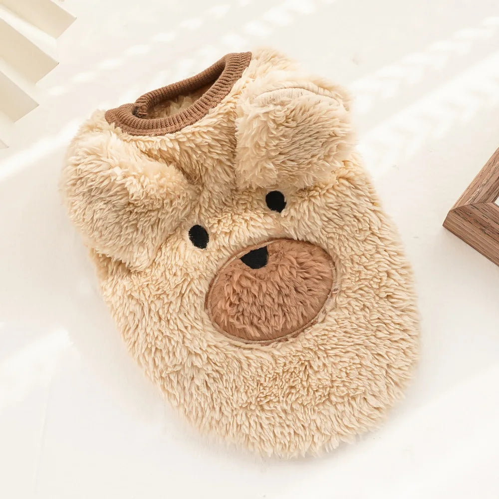 Fleece Pet Vest - Warm Winter Coat for Small Pets