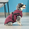 Waterproof Dog Jacket - Fleece Coat with Built-in Harness