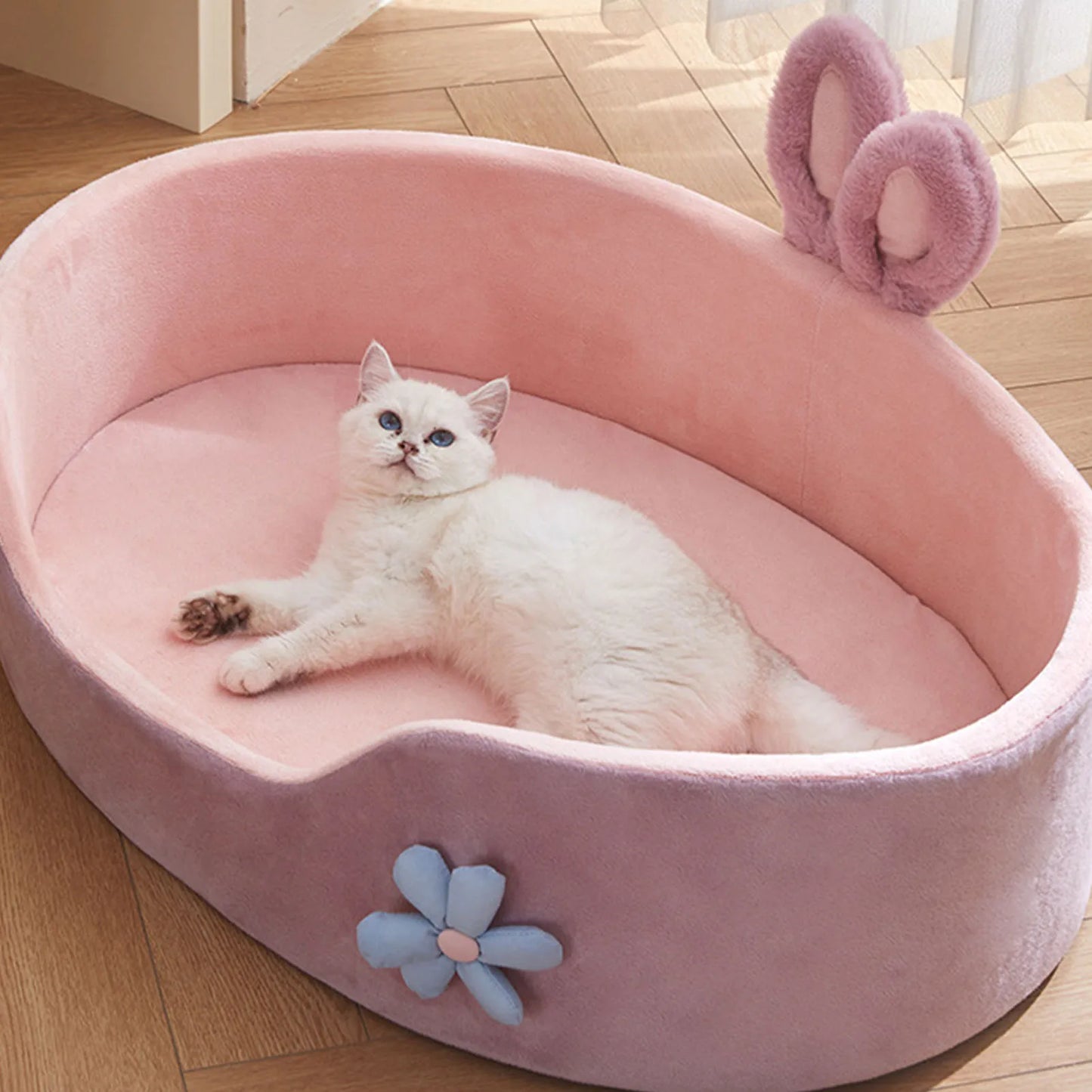 Detachable Pet Bed - Washable Soft Bed for All Seasons
