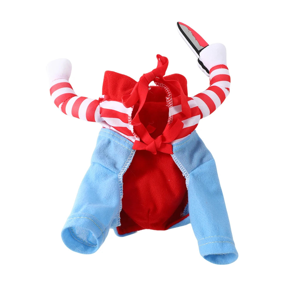 Funny Halloween Dog Costume - Adjustable Cosplay Outfit