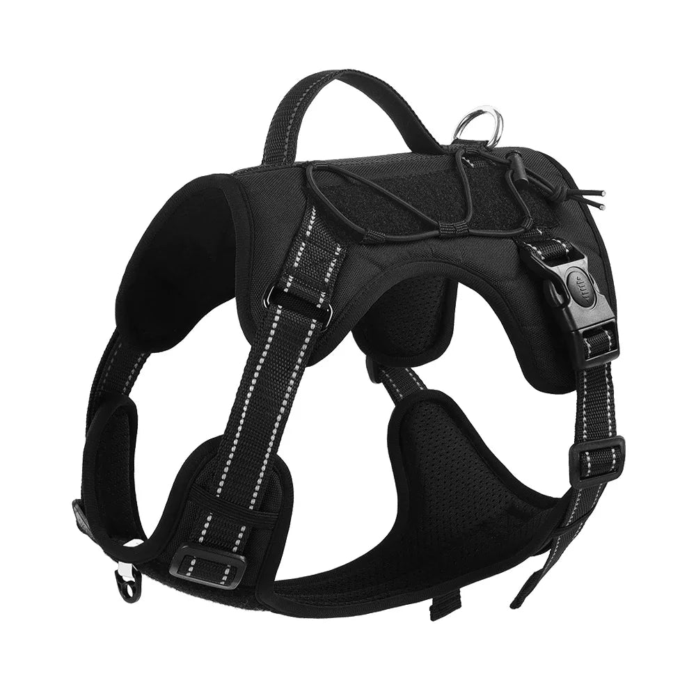 Multi-Functional Dog Harness - No-Pull Reflective Design