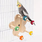 Parrot Biting Toy - Colorful Woven Tube Play Set