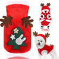Santa Christmas Costume - Holiday Jacket for Pets