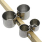 Stainless Steel Bird Feeder - Double Cup/Single Cup with Clip for Parrots & Birdhouse Feeding