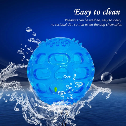 Waterproof Squeak Ball - Bite Resistant Chew Toy