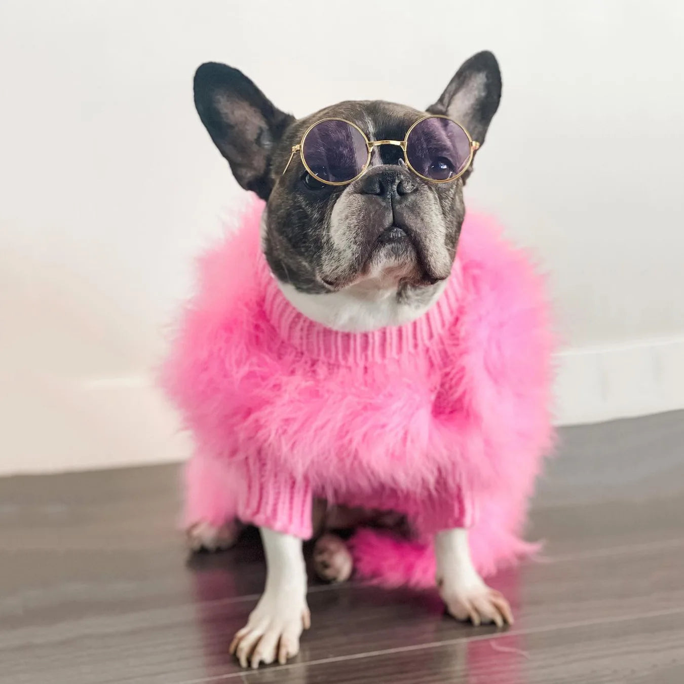 Fluffy Dog Sweater - Fashion Warm Party Outfit