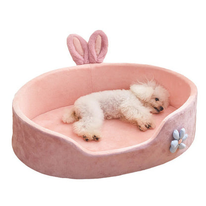 Detachable Pet Bed - Washable Soft Bed for All Seasons