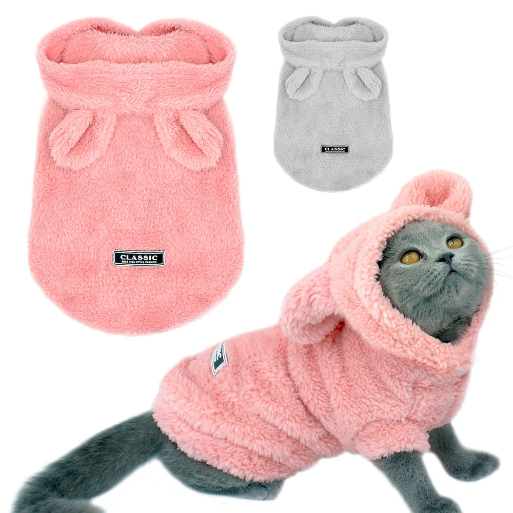 Warm Cat Jacket - Winter Coat for Small Pets