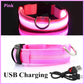 LED Luminous Dog Collar - USB Rechargeable Safety Collar