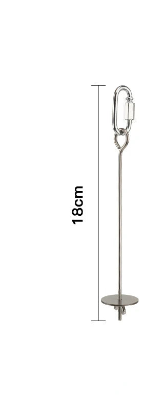 Stainless Steel Bird Food Holder - Fruit & Vegetable Skewer Stick for Parrots & Pet Birds
