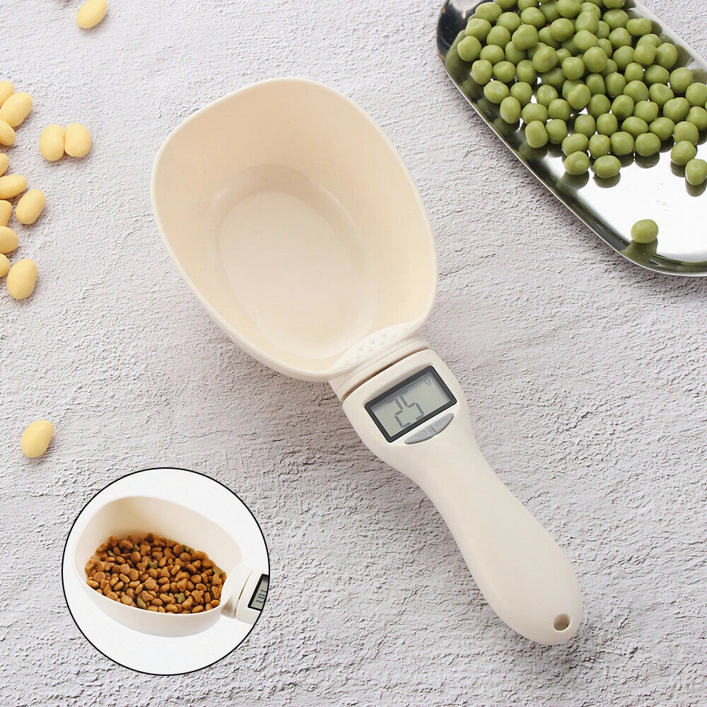 Digital Pet Food Scoop - Electronic Measuring Scale
