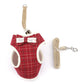Cute Mesh Harness and Leash Set - Bowknot Design