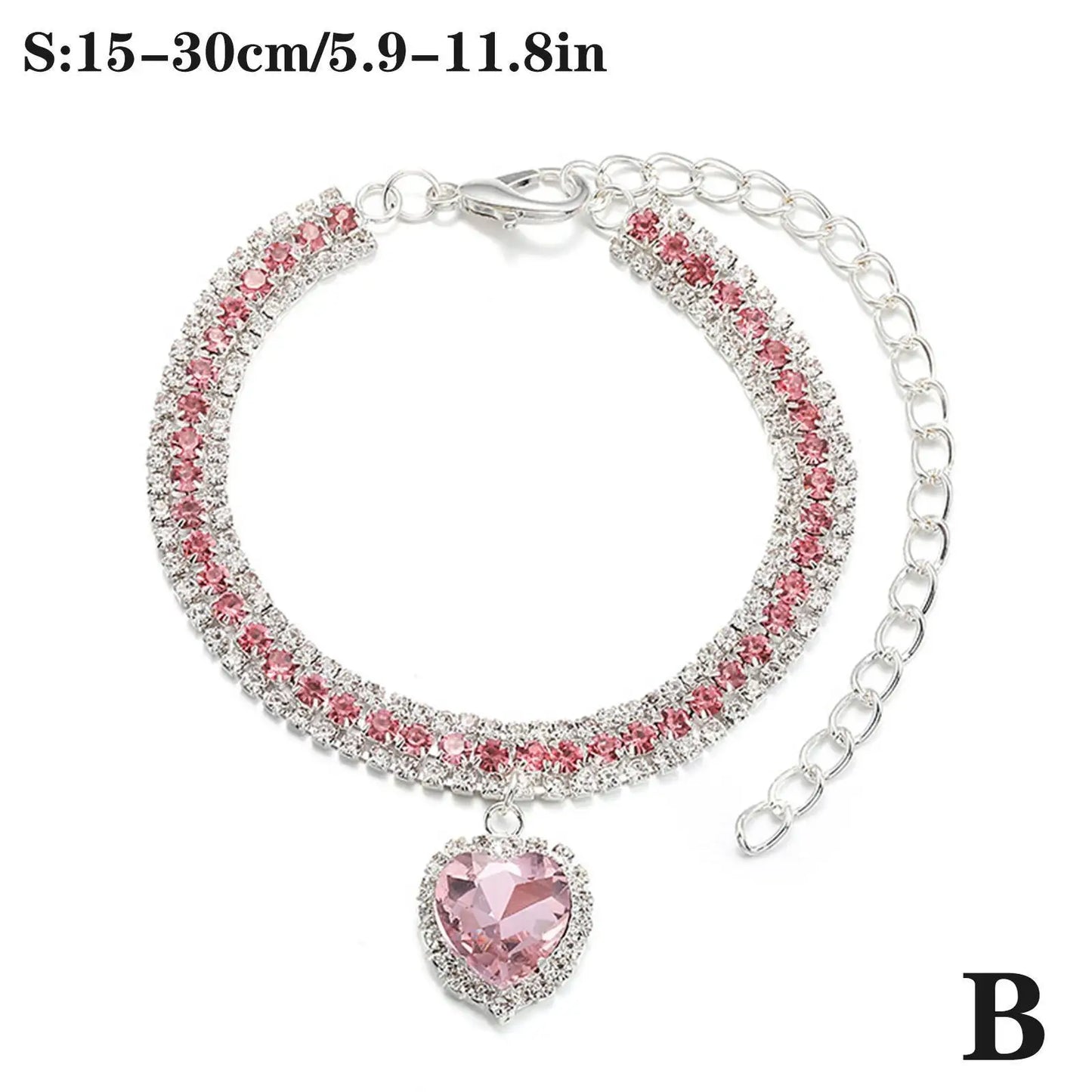 Rhinestone Diamond Collar - Crystal Bling Necklace