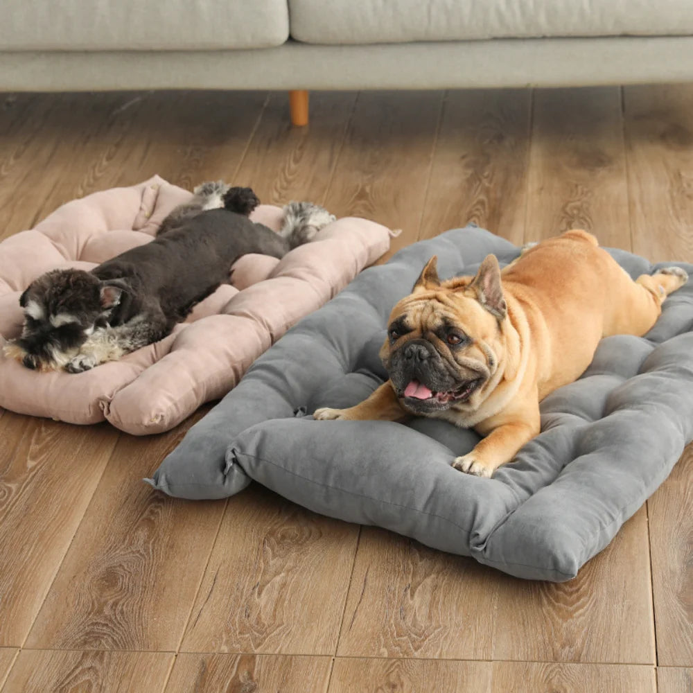 Multifunctional 3-in-1 Pet Bed - Soft Sofa and Kennel Mat