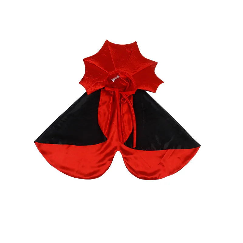 Vampire Cloak Halloween Costume - Cute Cosplay for Pets