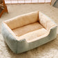 Plush Cat Bed - Soft Cushion Basket for Pets