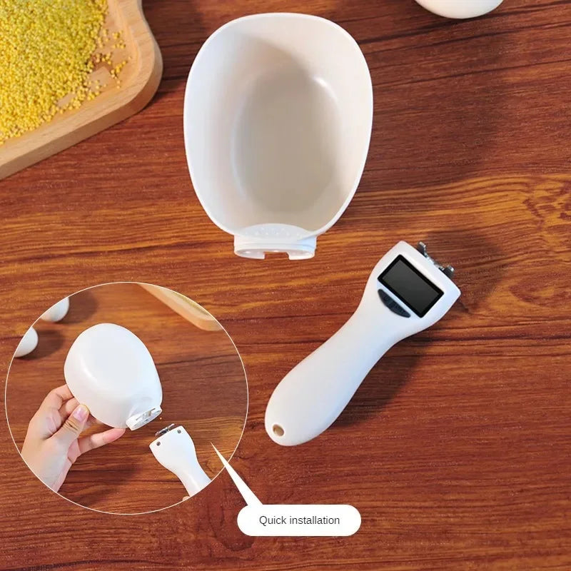 Digital Pet Food Scoop - Electronic Measuring Scale