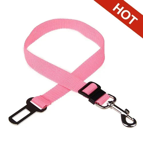Adjustable Pet Car Seat Belt - Safety Harness Clip