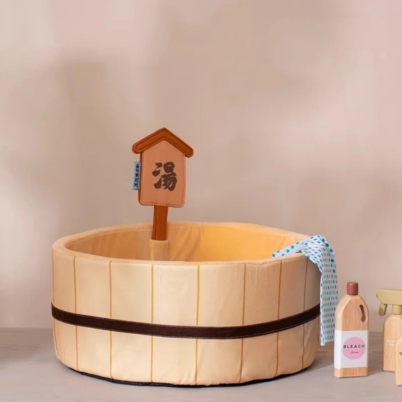 Japanese Hot Spring Cat Bed - Bathtub Shape Nest Mat